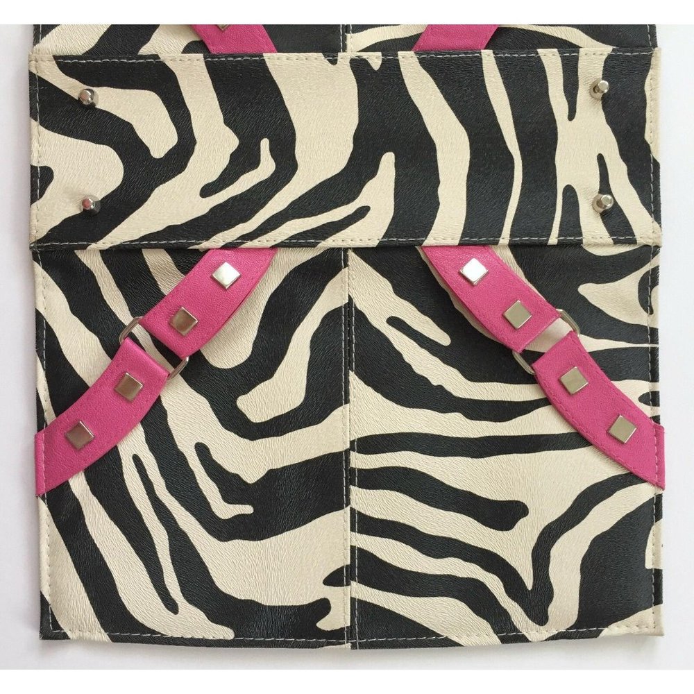 Miche Shell Zoe Zebra Pattern Purse Shell Cover - image 3